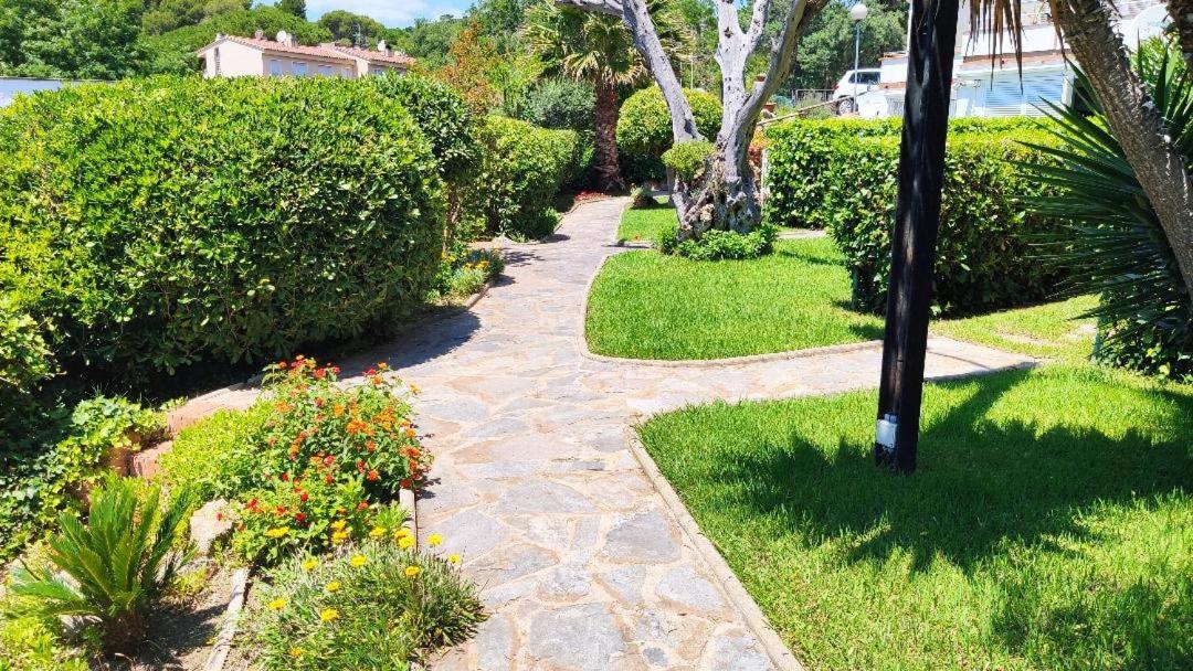 Bonito Apartamento Con Jardin Platja d'Aro Exterior foto